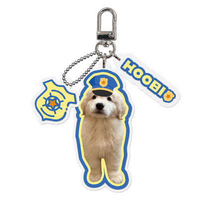 Custom Pet Acrylic Keychain From Photo – Personalized Dog & Cat Keepsake