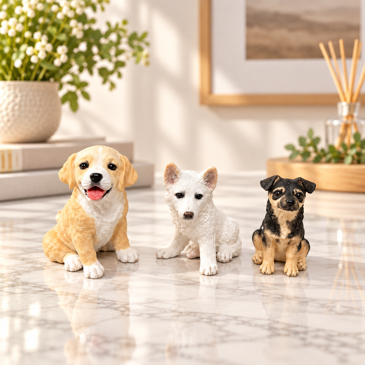 Custom Pet Figurine From Photo – Personalized Dog & Cat Statue & Sculpture