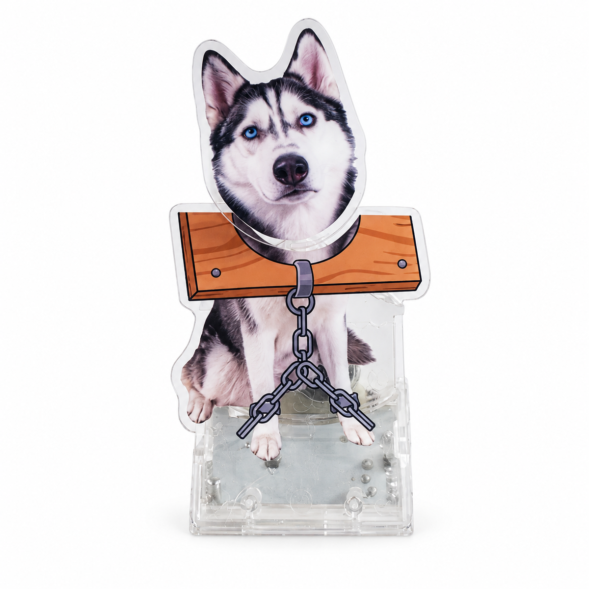 Custom Pet Photo Bobblehead – Personalized Acrylic Dashboard Ornament