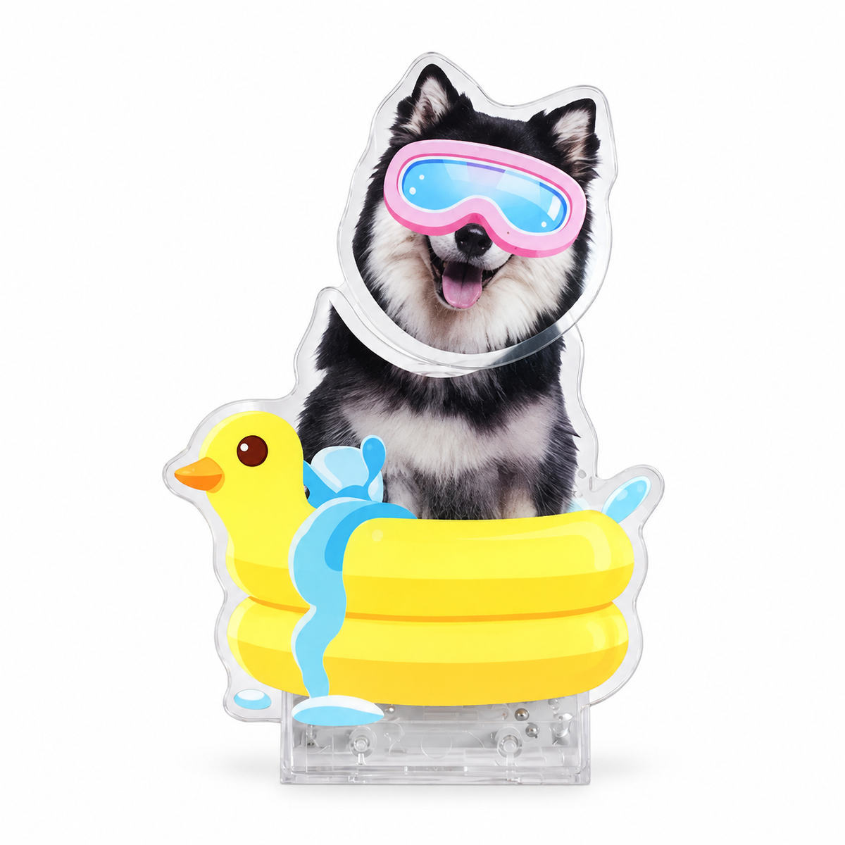 Custom Pet Photo Bobblehead – Personalized Acrylic Dashboard Ornament