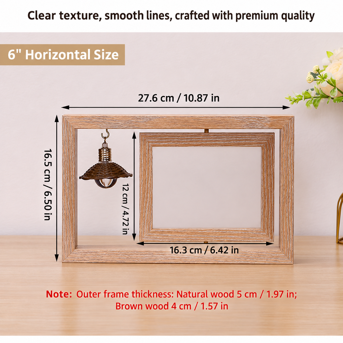 Custom Pet Memorial Photo Frame with Light